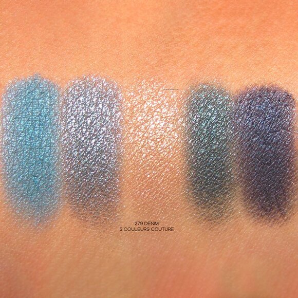 Dior Dirorshow 5 Couleurs Eye Shadow Palette 279 Denim 0.24oz/7g - Picture 6 of 10